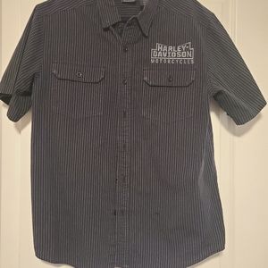Harley Davidson button down